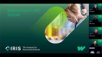 Welcome back and getting started with IRIS webinar 2025