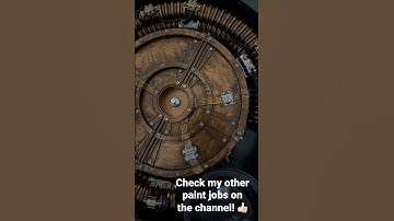 Cyclotron painting and underneath it #ghostbusters #haslab