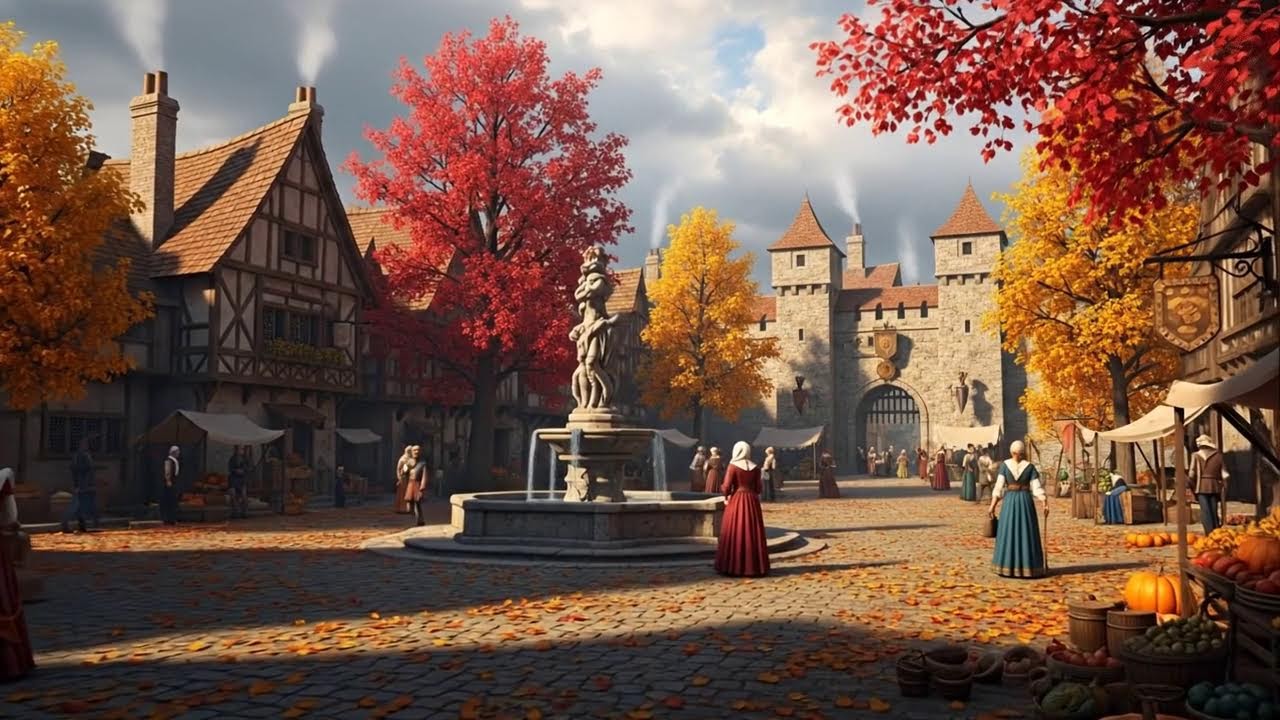 Medieval Music Fantasy World | Instrumental Ambience