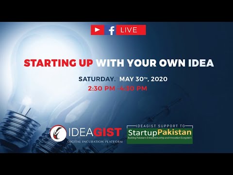 STARTING UP WITH YOUR OWN IDEA