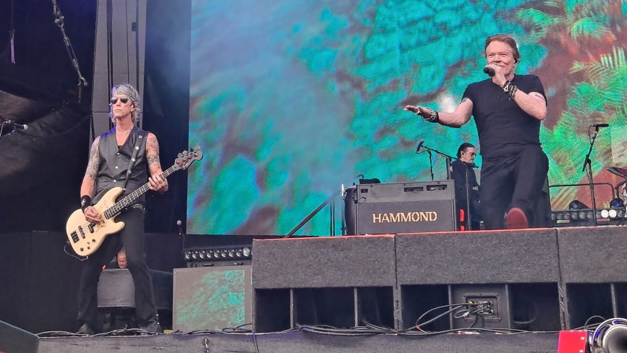 Guns N’ Roses - Welcome To The Jungle, 2025 Tour Live, HQ Audio & Video