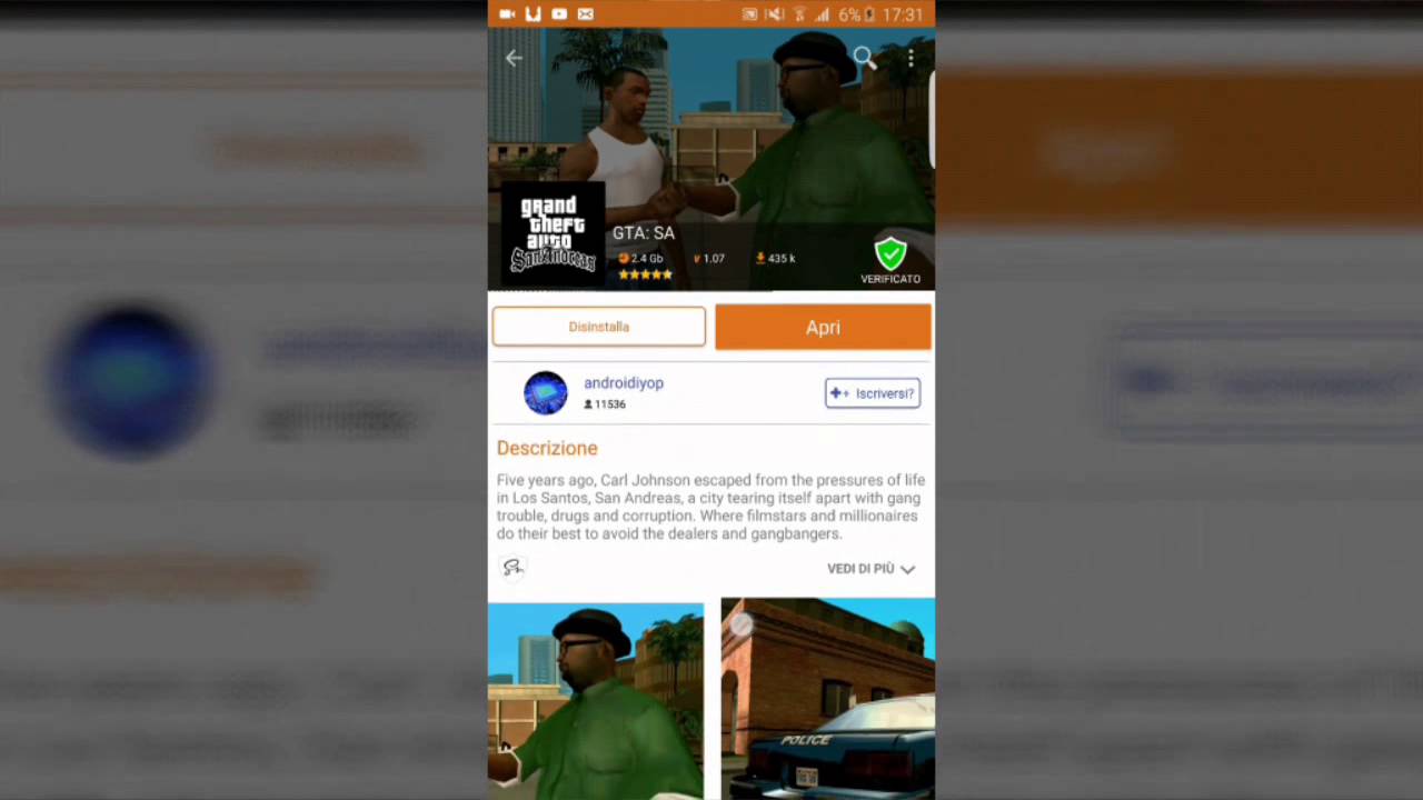 come scaricare gta san andreas su android