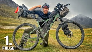 Thumbnail for 750km Fahrrad Tour - Bikepacking Abenteuer Kirgistan - Folge 1