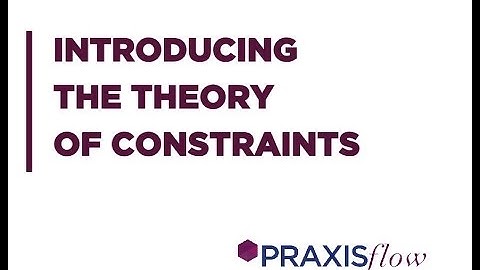 An Introduction to the Theory of Constraints
