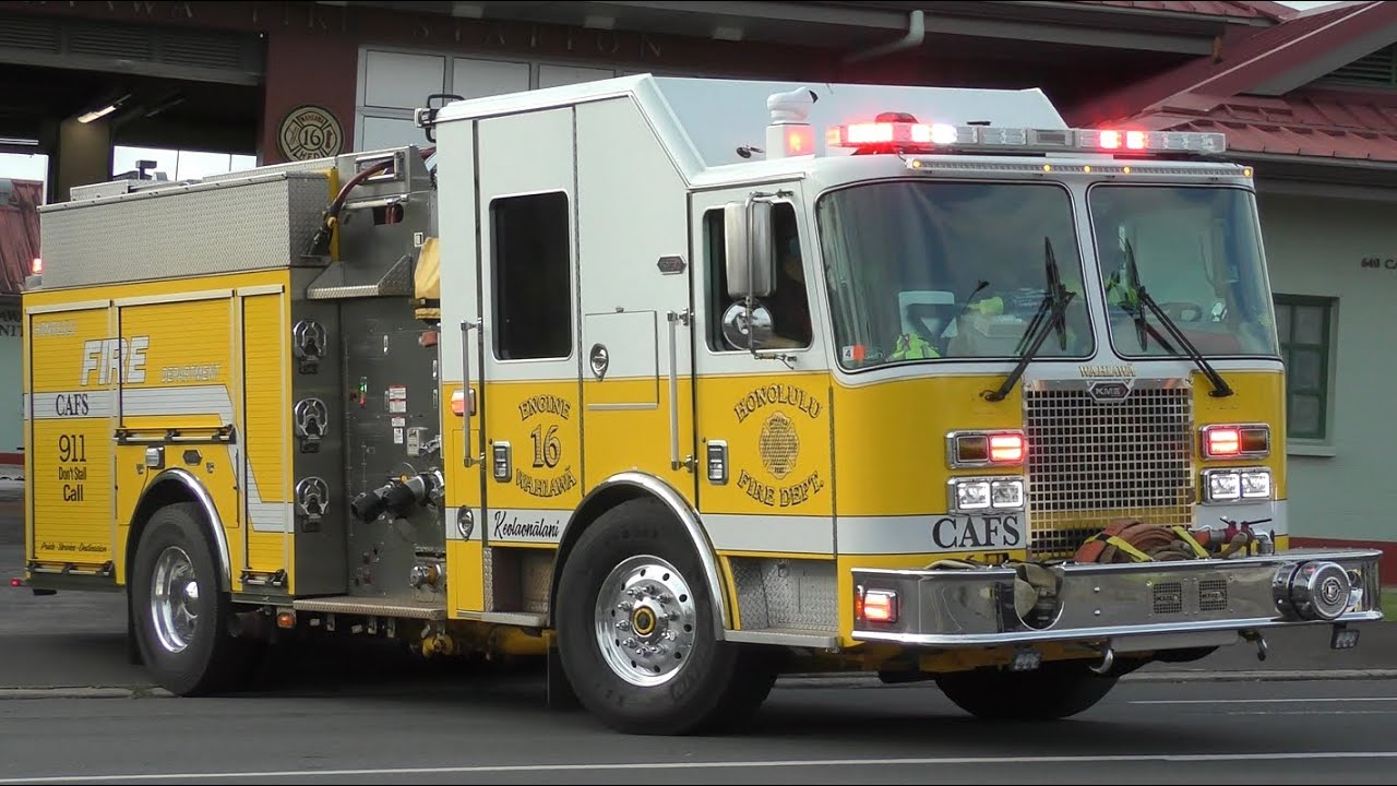Honolulu Fire Dept Engine 16 Responding YouTube honolulu-fire-dept-engine-16-responding-youtube