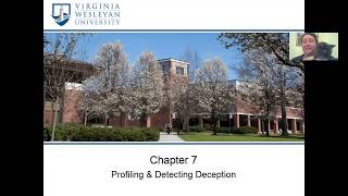 Psy 350 Chapter 7 - Profiling & Detecting Deception
