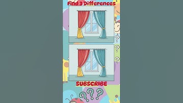 Can You Find the 3 Differences? #261