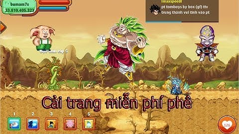 Ngọc Rồng Online: Cách Có Tất Cả Cải Trang Trong Game