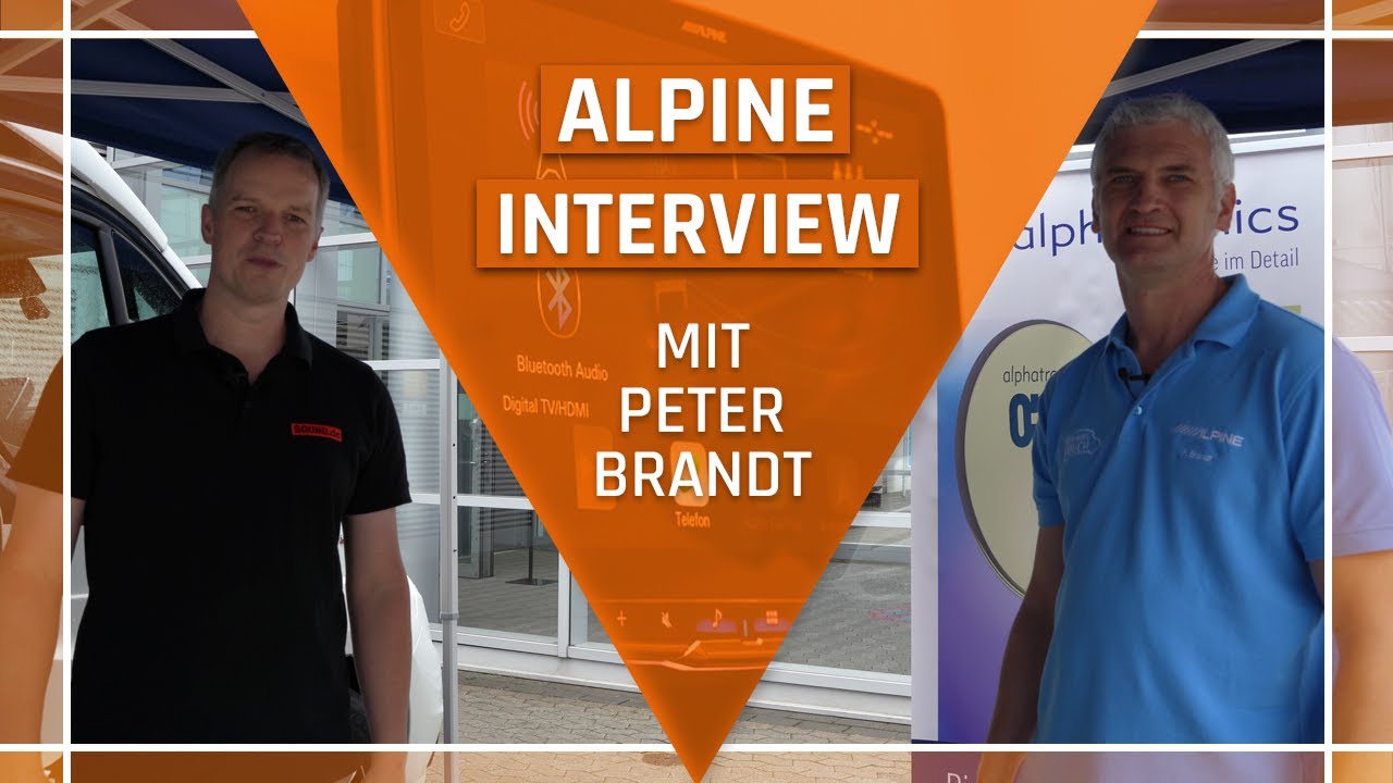 Alpine Interview zum X903D-DU2 und ILX-F115D + Soundsystem auf dem - Caravan Salon 2021