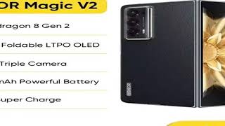 Global Version Honor Magic V2 5G Foldable LTPO OLED 120Hz Display 7.92\\