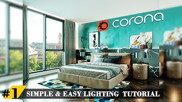 Corona Renderer Modeling + Lighting Tutorial #01 (Voice Over)