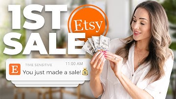 Get Your 1st Sale on Etsy in 24 Hours 💸 (BLOW UP Your Shop in 2025)