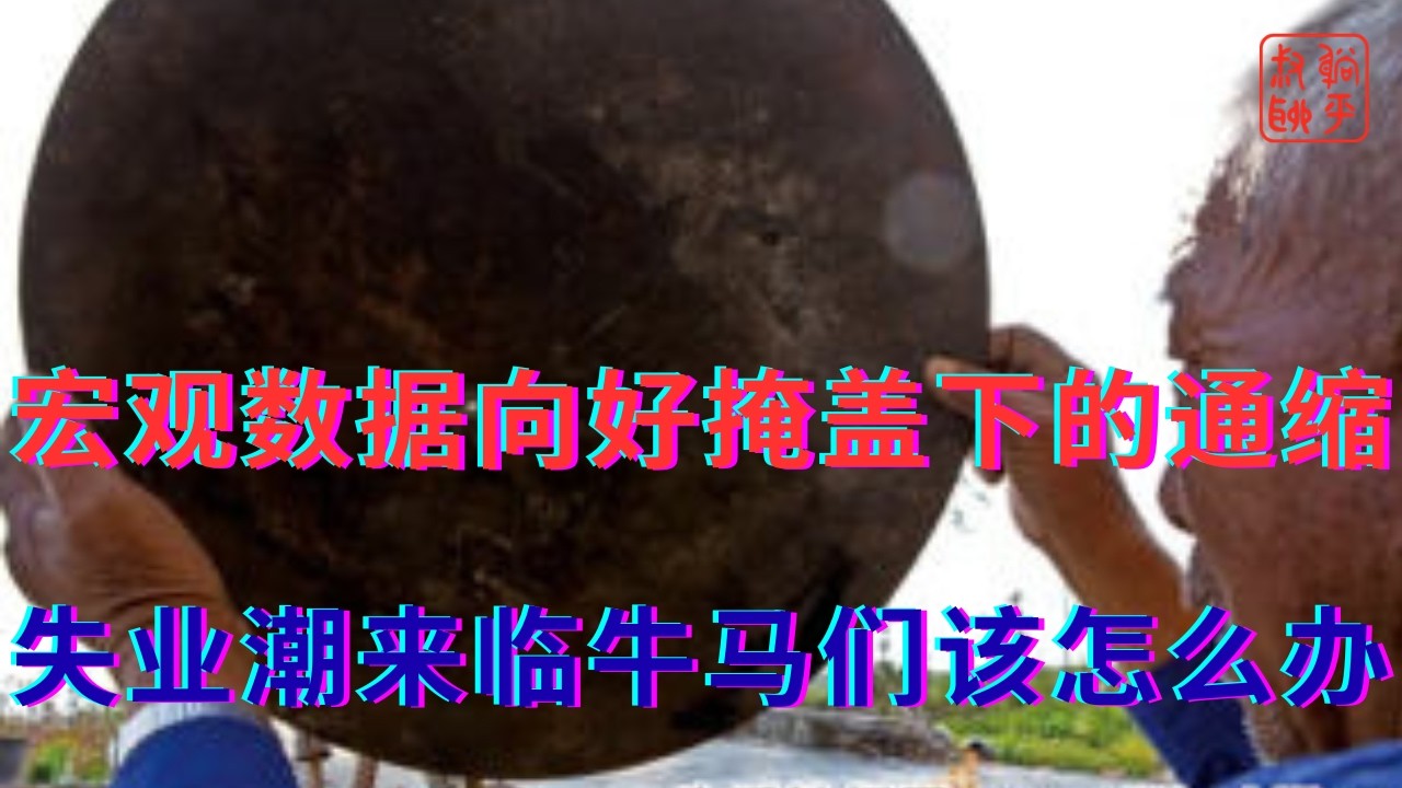 宏观数据向好掩盖下的通缩||失业潮来临牛马们该怎么办