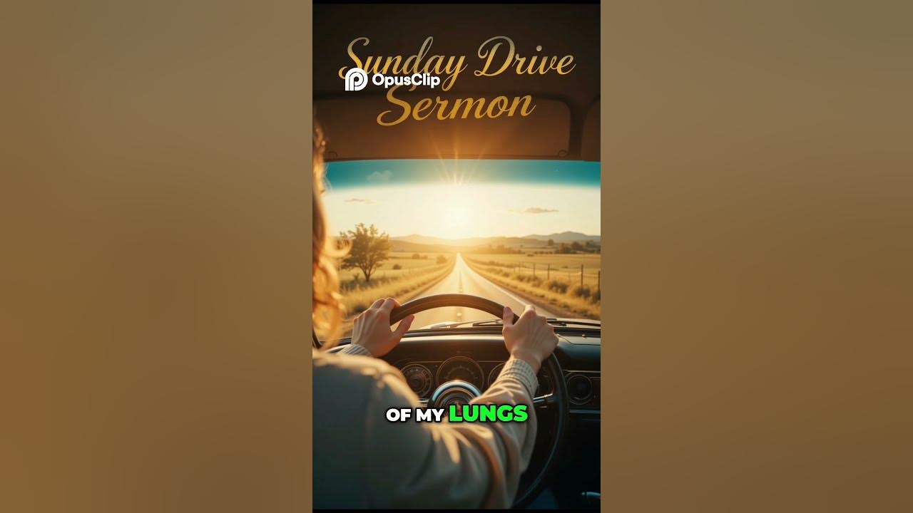 Sunday Drive Sermon, a Contemporary Country Christian Song, female vocals