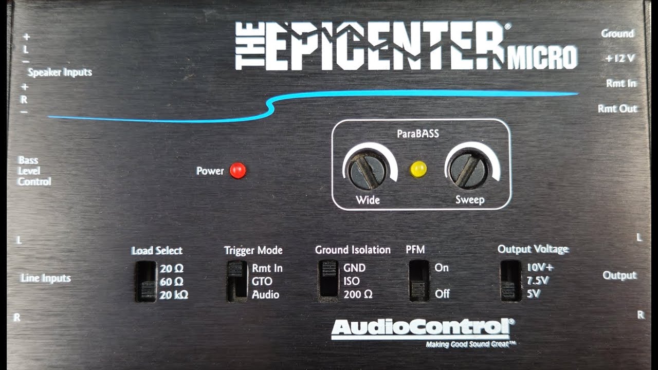 Epicentro Micro Audiocontrol