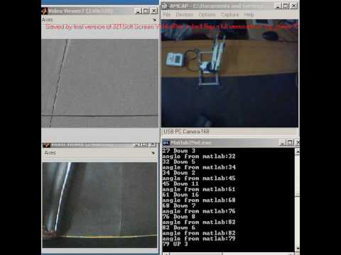 Human Motion Emulation Using Matlab/Simulink Image Processing and Lego MindstormsNXT