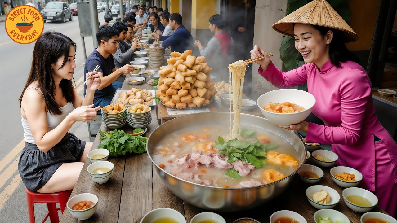 BEST Vietnam's MOST POPULAR Street Foods Collection #1
