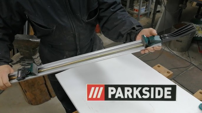 Parkside Clamp & Sawing Guide Rail PSS 1 C2 Review Testing - YouTube