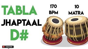 JhapTaal Tabla Loop 170 Bpm | D# Scale | 10 Matra | #muzzico