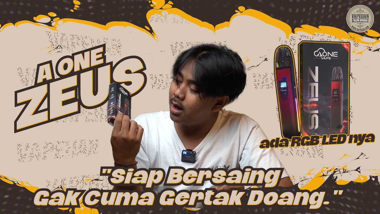 ZEUS BY AONE V4PE | ADA LCD DITAMBAH RGB LIGHT, GOKIL!!