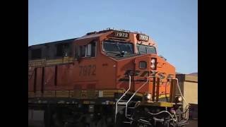 BNSF 7972 Westbound Ethanol Train (With DPU'S) - Corona, CA 12/2/2016