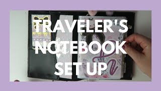 TRAVELER'S NOTEBOOK // A6 Set Up - Favorite Things!