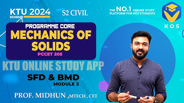 MOS KTU 2024 SCHEME | MODULE 2 PART 1 | PROGRAMME CORE 1| CIVIL ENGINEERING S2 | MECHANICS OF SOLIDS