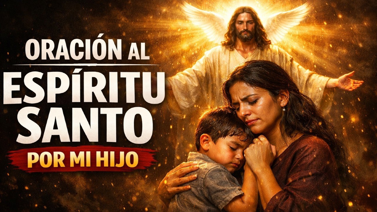 🕊️ ORACIÓN PODEROSA AL ESPÍRITU SANTO POR MI HIJO 🙏 | ¡En Su Presencia Santa y Divina!