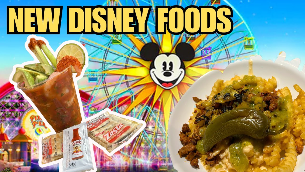 Try These New Disney Foods On Your Next Trip YouTube