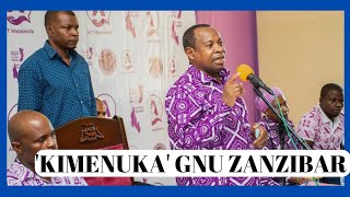 Mwenzetu ashaonyesha waziwazi hataki maridhiano, hakuna haja ya kubakia-OMO na hatma ya GNU Zanzibar