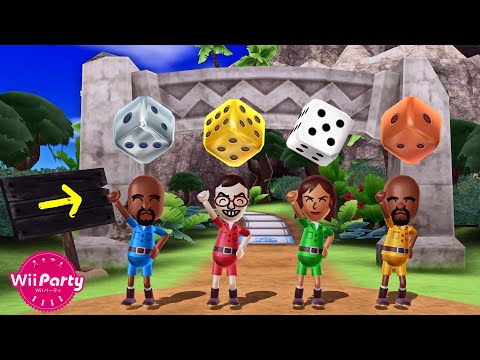 Wiiパーティー スゴロクみんながんばれ! - Board Game Island Gameplay