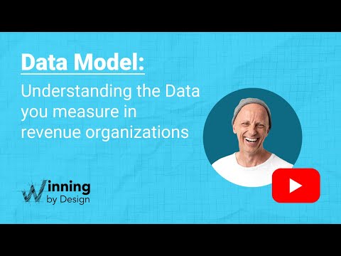 Data Model: Understanding the Data you measure in revenue organizations