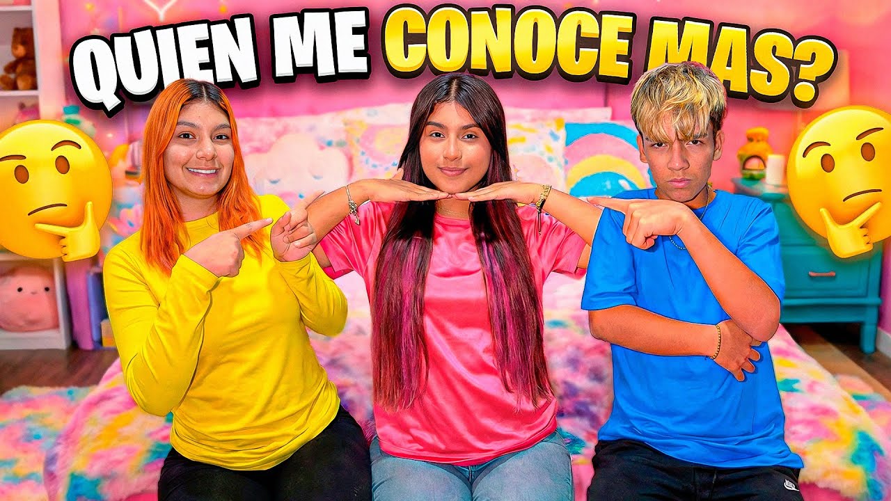 BROMA A KIMBERLY “Quien me conoce más”😳😱 