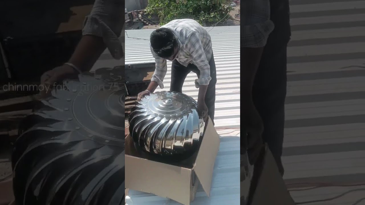 Installing A Turbo Fan Nstalling An Air Ventilator Turbofan Airventilator Astutework Machine