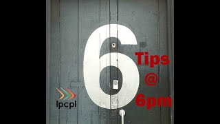 6 Tips @ 6pm - LearningExpress Library