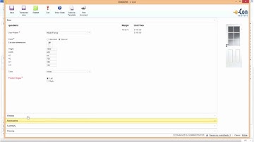 Configure a Door for a Sales Order (including BOM and Routign) in Dynamics NAV2013