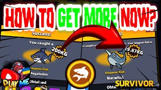 CATCH FISH ON MORE KILOGRAMS DURING GOLDFALL COAST CARNIVAL IN SURVIVOR.io BY USING A TRICK screenshot 3