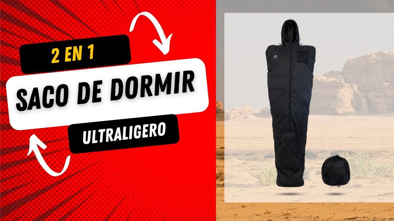 Saco de dormir ULTRA LIGERO para Carreras por Etapas 