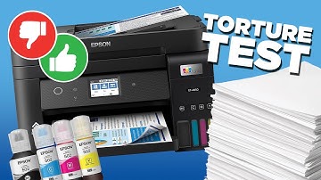 Epson EcoTank Printers: TORTURE TEST - Trouble feeding CARD STOCK PAPER?
