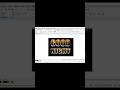 How to Creat text effect in Coreldraw #coreldrawtutorial #viral #designer #viralshorts