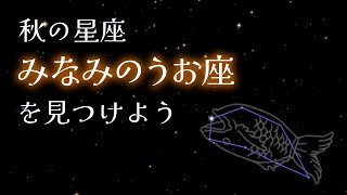 みなみのうお座の探し方｜星座を見つけよう