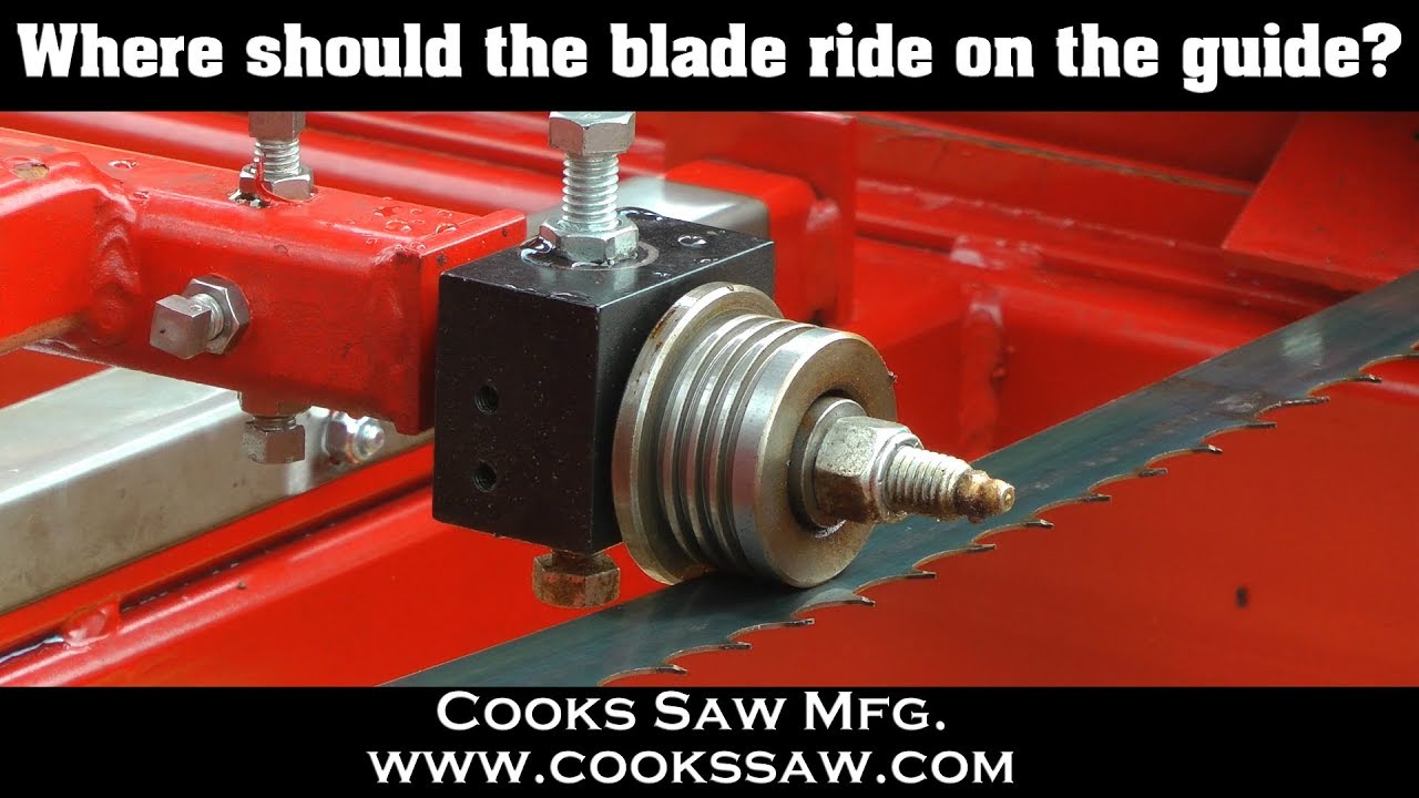 Where Should The Blade Ride On The Roller Guide Portable Sawmills Where Should The Blade Ride On The Roller Guide Portable Sawmills