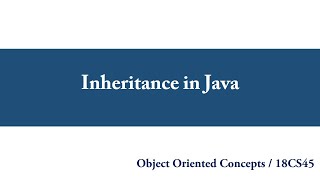 3.2.1. Inheritance Basics