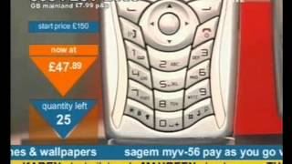 Andy Hodgson Sells A Sagem My V 56 Mobile Phone On Bid Tv Youtube