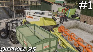 Obrządki Zwierząt & Koszenie Zboża  |  Diepholz 25 ✔ FS25 ✔ Time Lapse #1 screenshot 1