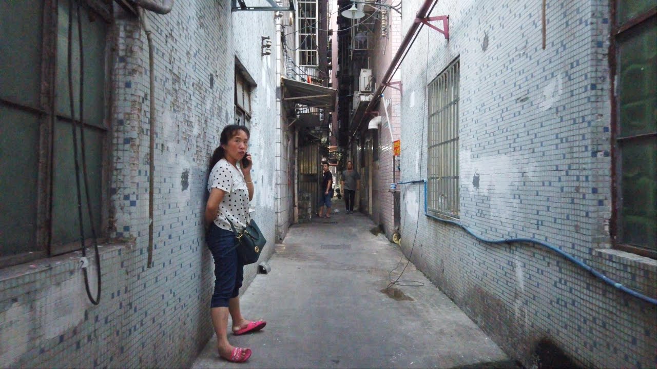 Actual photos of the living conditions of ordinary workers in Baiyun Industrial Zone,Guangzhou,China
