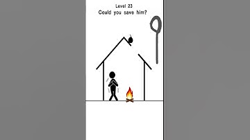 Draw 2 Save 3 : Could you save him? ( Part 23 ) #shorts