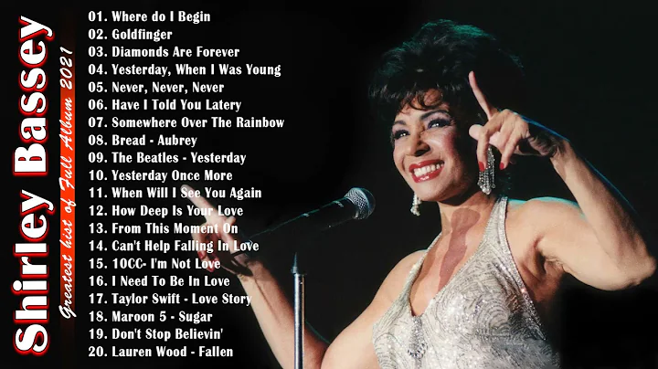 Shirley Bassey Greatest Hits Full Album 2021- Best Songs Of Shirley Bassey