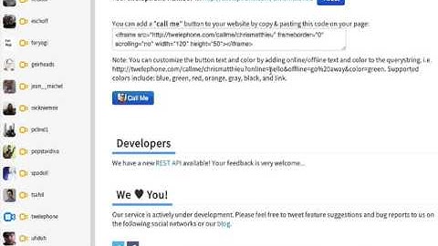 Twelephone WebRTC CallMe Button is now Customizable!