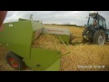 Ford 6610 bailing straw